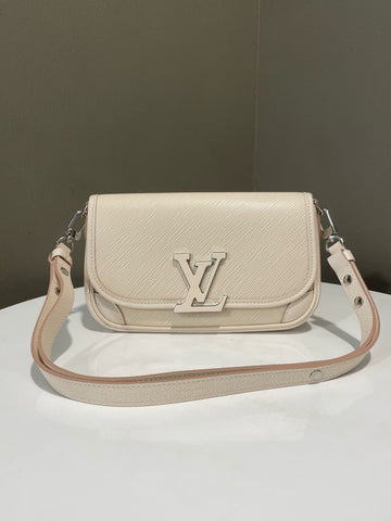 Open image in slideshow, Louis Vuitton Buci Bag Ivory Epi
