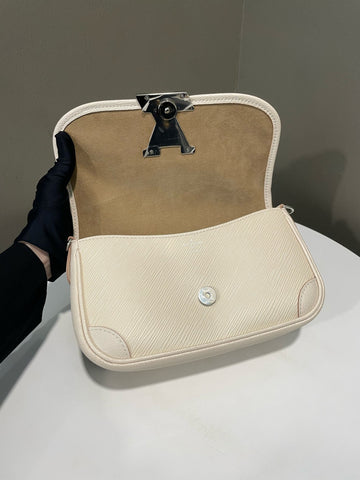 Open image in slideshow, Louis Vuitton Buci Bag Ivory Epi