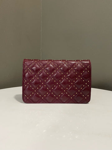 Open image in slideshow, Chanel Metier D’art Wallet On Chain Burgundy