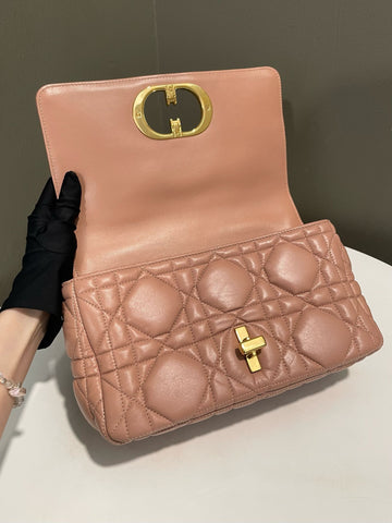 Open image in slideshow, Dior Cannage Caro Nude Beige