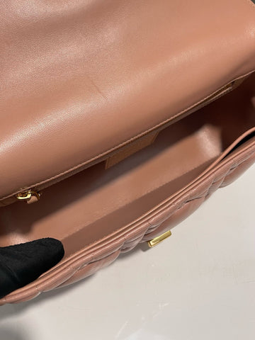 Open image in slideshow, Dior Cannage Caro Nude Beige