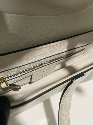 Open image in slideshow, Dior Saddle Bag with Strap Latte Grained Calfskin