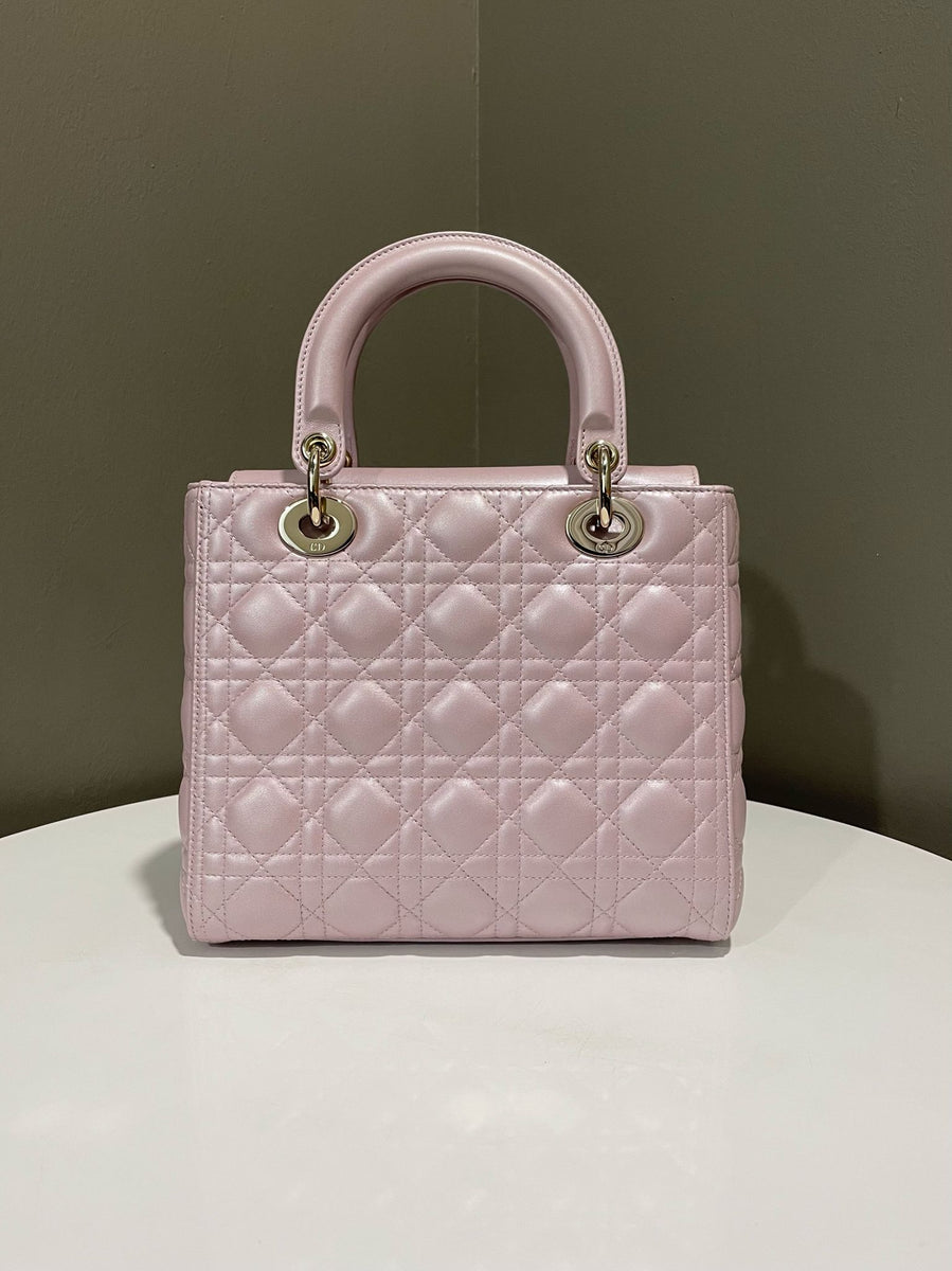 Pink Miss Dior Classico Dior Classic Lady Dior Pearly Lotus Pink