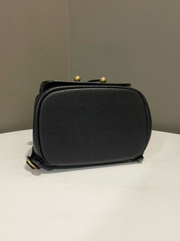 Open image in slideshow, Chanel CC Quilted Backpack Black Caviar