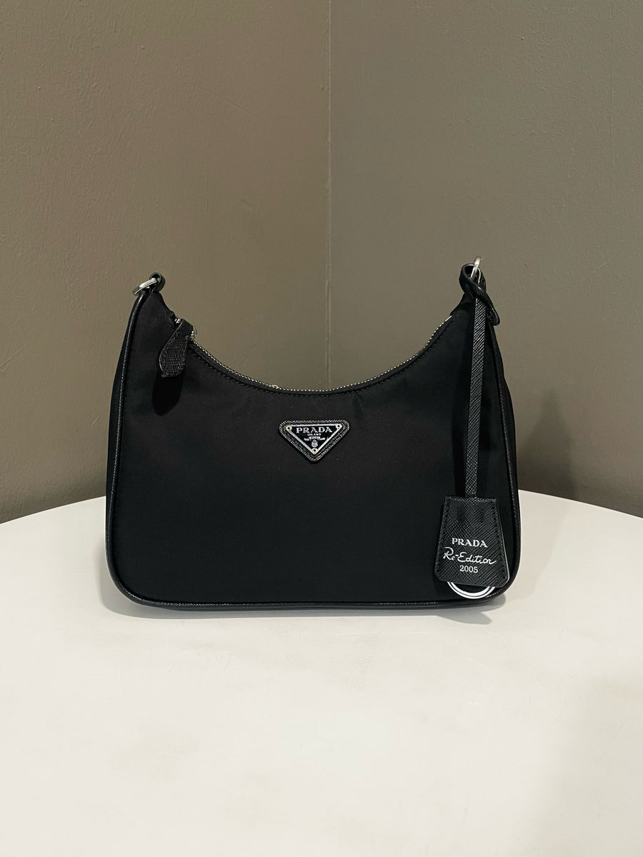 Prada Re-Edition 2005 Nylon Bag Black Nylon