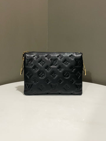 Open image in slideshow, Louis Vuitton Coussin BB Black Monogram Embossed