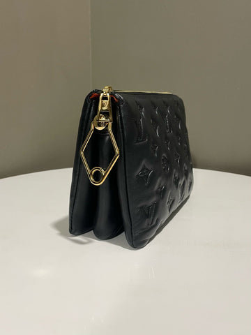 Open image in slideshow, Louis Vuitton Coussin BB Black Monogram Embossed