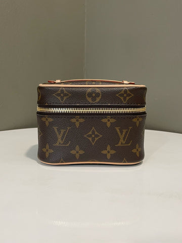 Open image in slideshow, Louis Vuitton Nice Nano Vanity Case Monogram