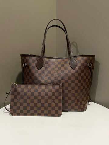Open image in slideshow, Louis Vuitton Neverfull MM Damier Ebene