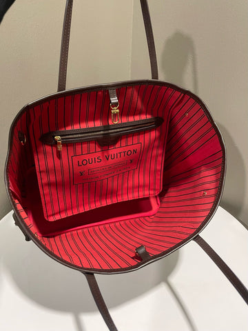 Open image in slideshow, Louis Vuitton Neverfull MM Damier Ebene