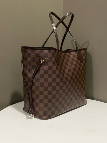Open image in slideshow, Louis Vuitton Neverfull MM Damier Ebene