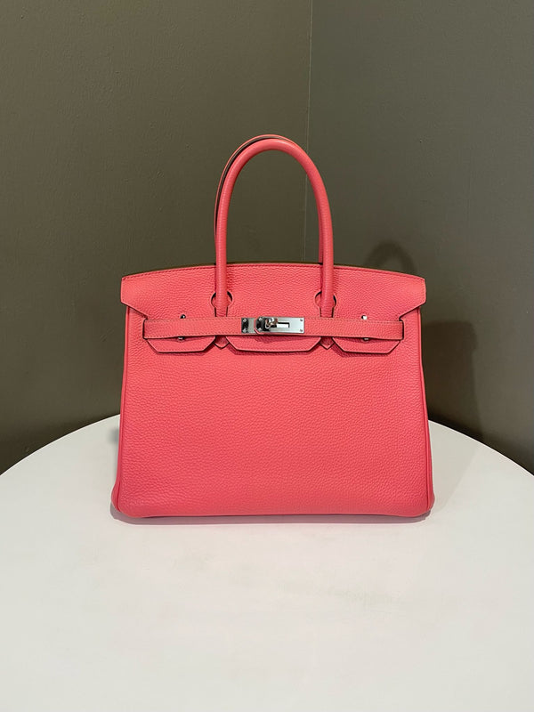 Hermes Birkin 30 Rose Lipstick Togo