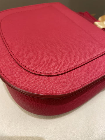 Open image in slideshow, Celine Trotteur Bag Light Red (Epsom Like) Leather