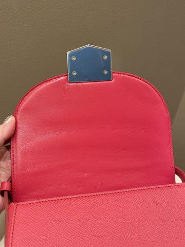 Open image in slideshow, Celine Trotteur Bag Light Red (Epsom Like) Leather