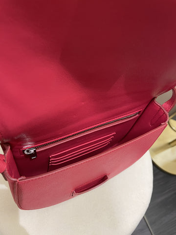Open image in slideshow, Celine Trotteur Bag Light Red (Epsom Like) Leather