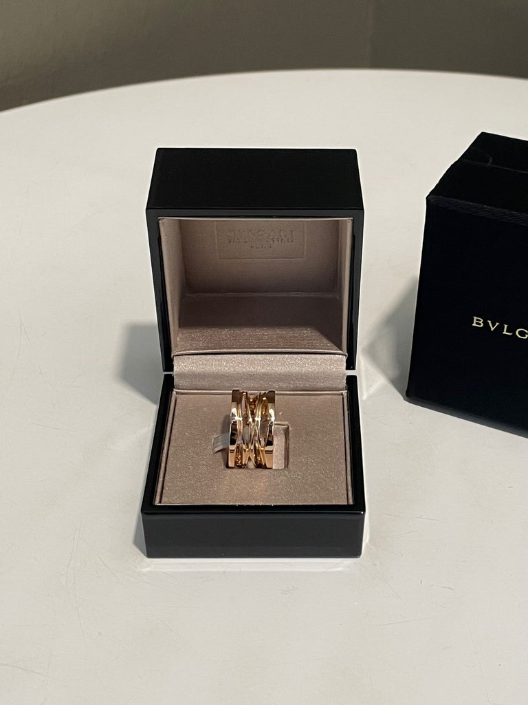 Bvlgari B.Zero 1 Ring 18K Rose Gold Size 56