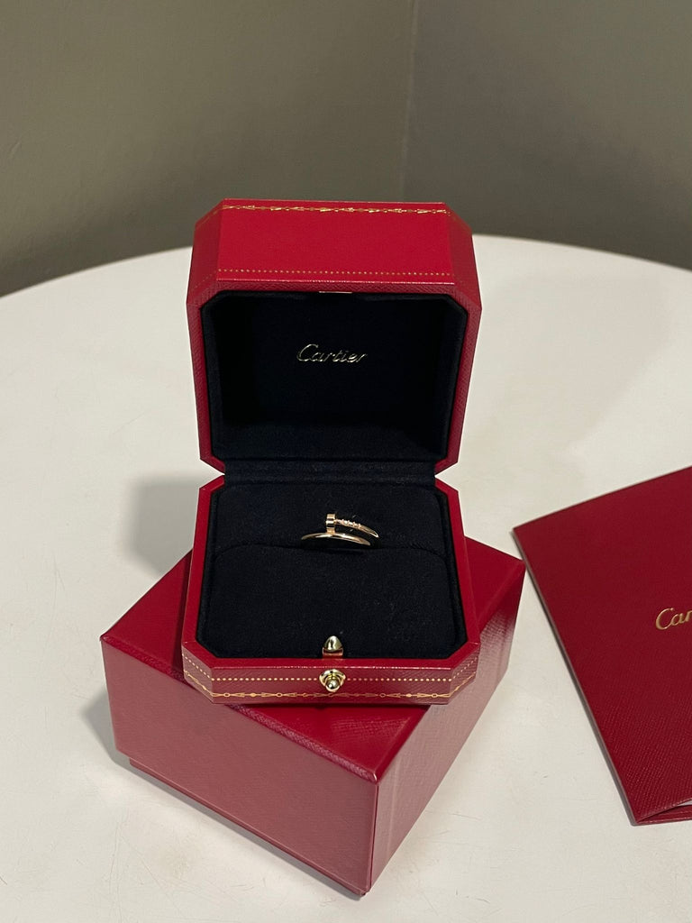 Cartier Juste un Clou Ring 18K Rose Gold Size 57