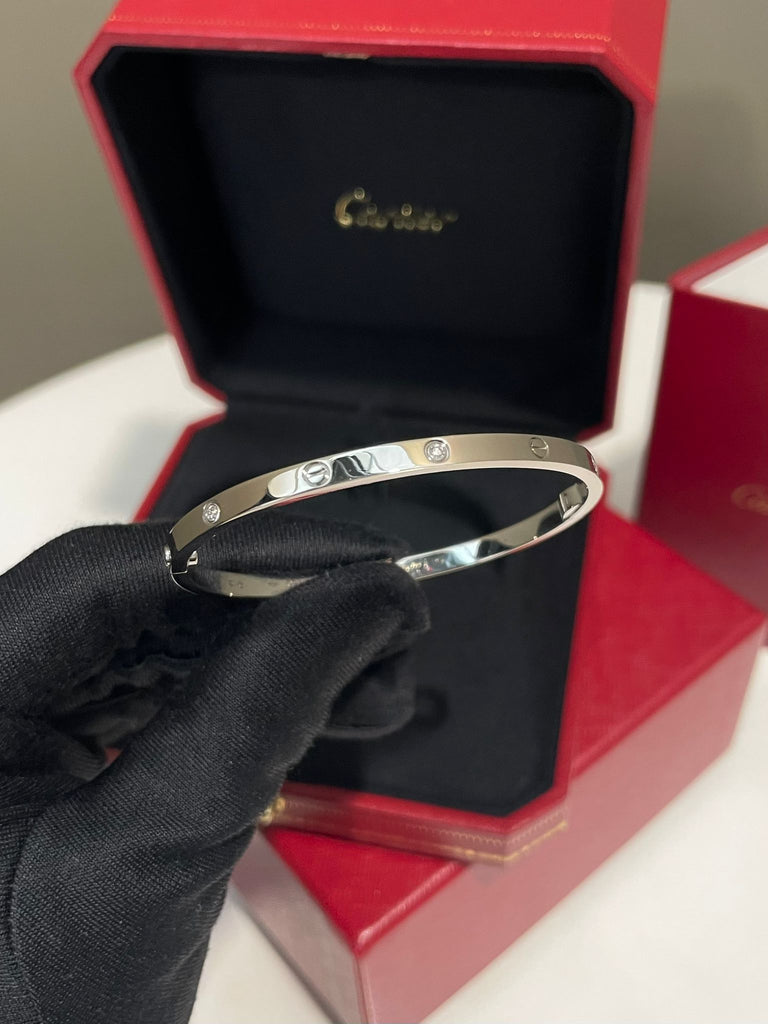 Cartier Love Bracelet 18K White Gold