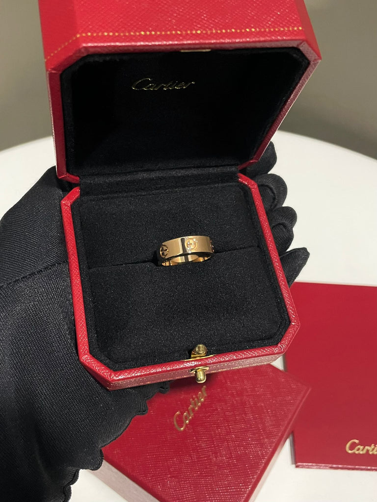 Cartier Love Ring 18K Rose Gold