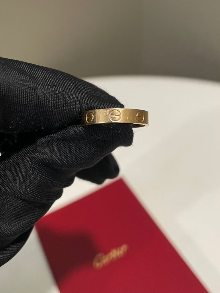 Cartier Love Wedding Ring 18K Rose Gold