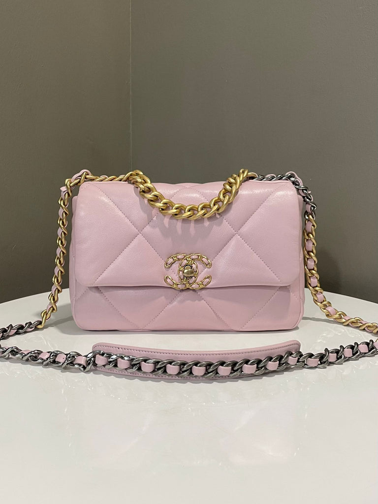 Chanel 19 Flap Bag Pastel Ice Pink