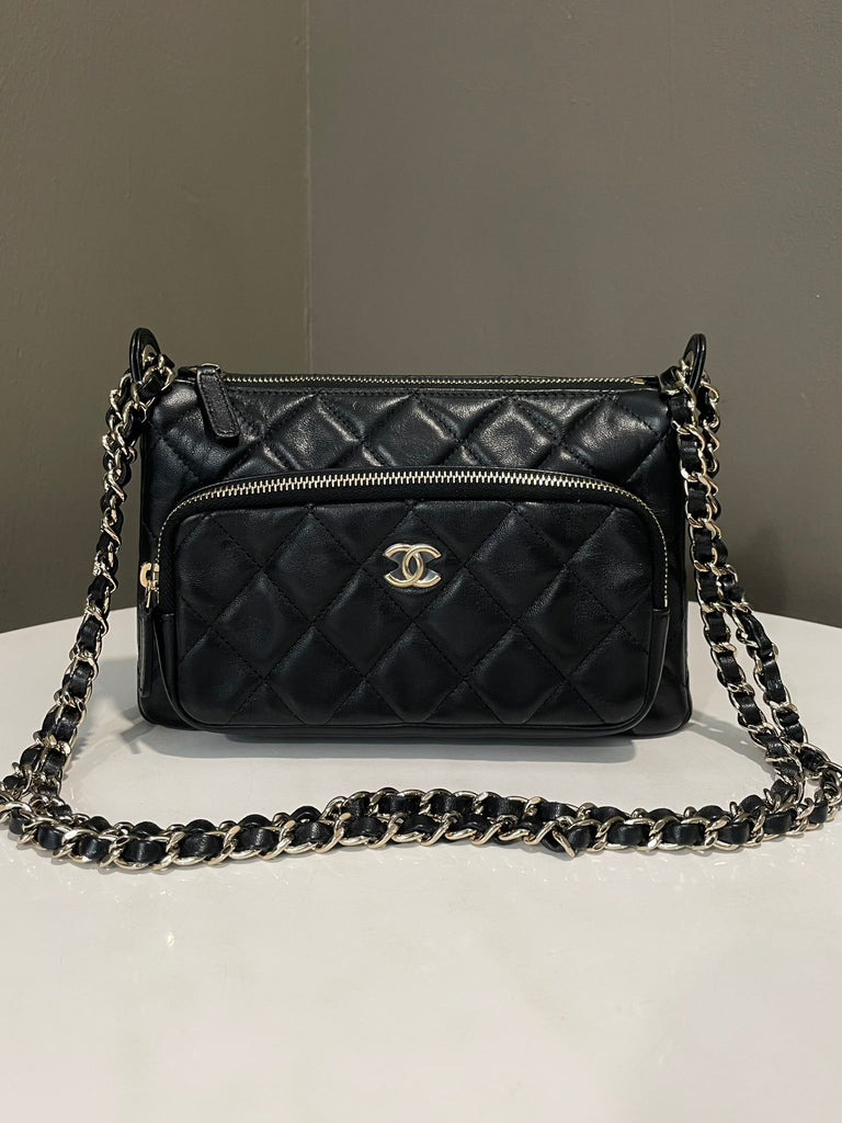 Chanel 25C Camera Bag Black