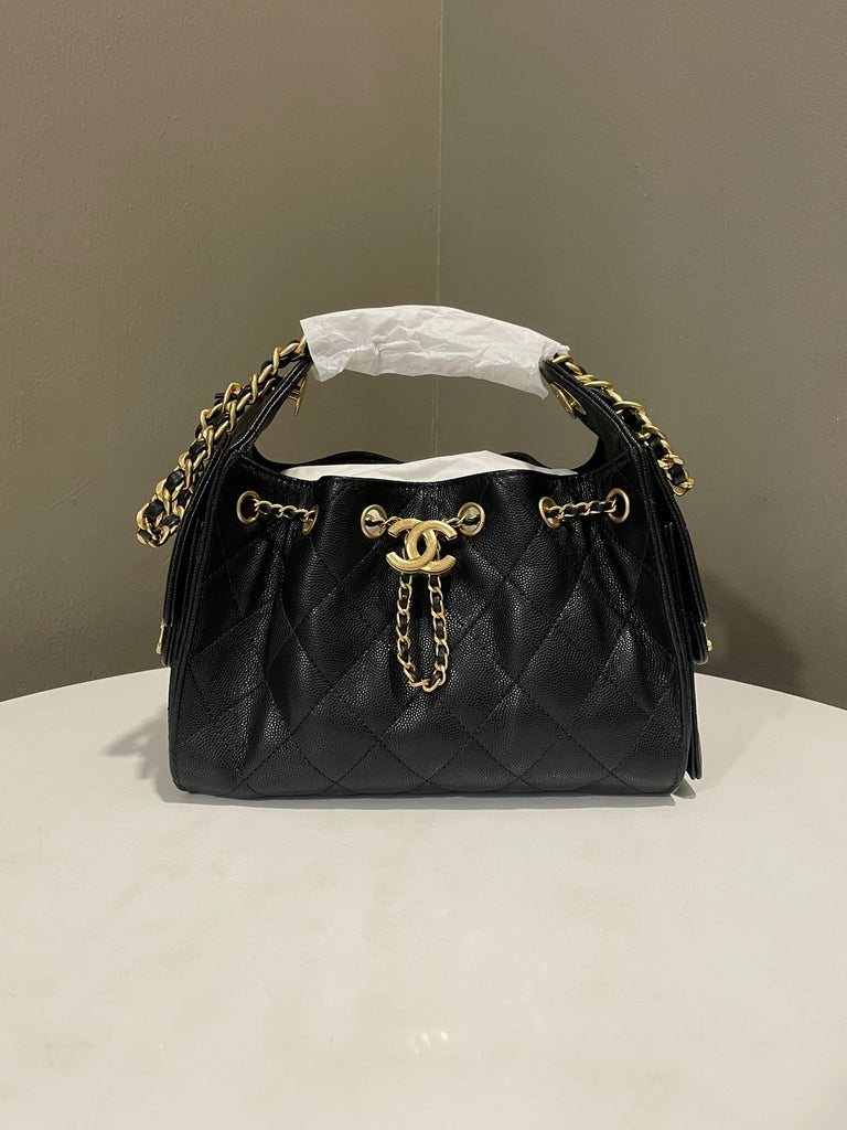 Chanel 26P 25 Mini Bag Black Caviar