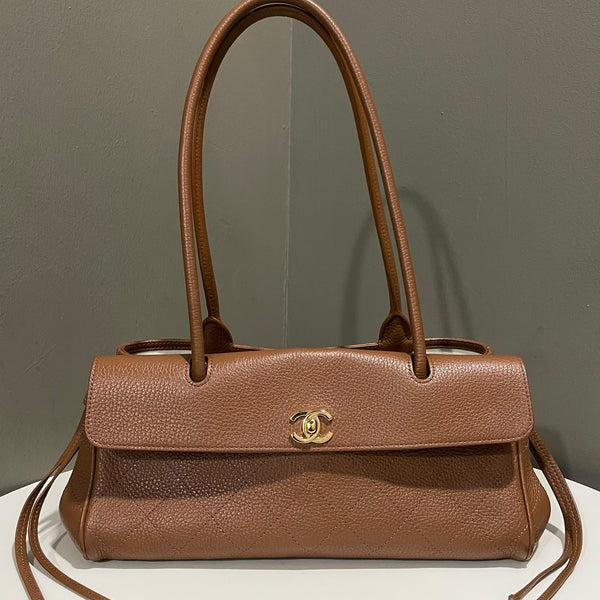 Chanel 26S Shopping Bag
Tan Brown Grained Calfskin 