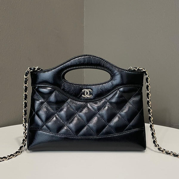 Chanel 31 Nano Bag Black Glazed Calfskin