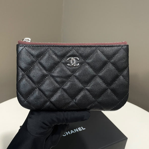 Chanel Classic Quilted Mini OCase Black Caviar