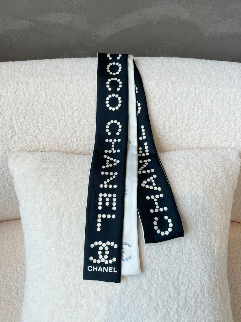 Chanel Coco Bandeau Black/ White/ Blue