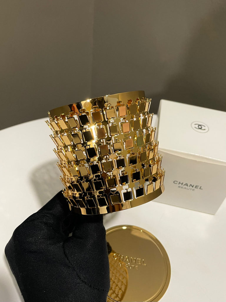 Chanel VIP Candle holder Gold