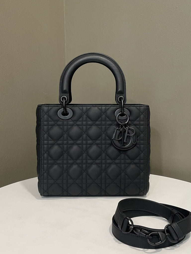 Dior Classic Lady Dior Black Lambskin