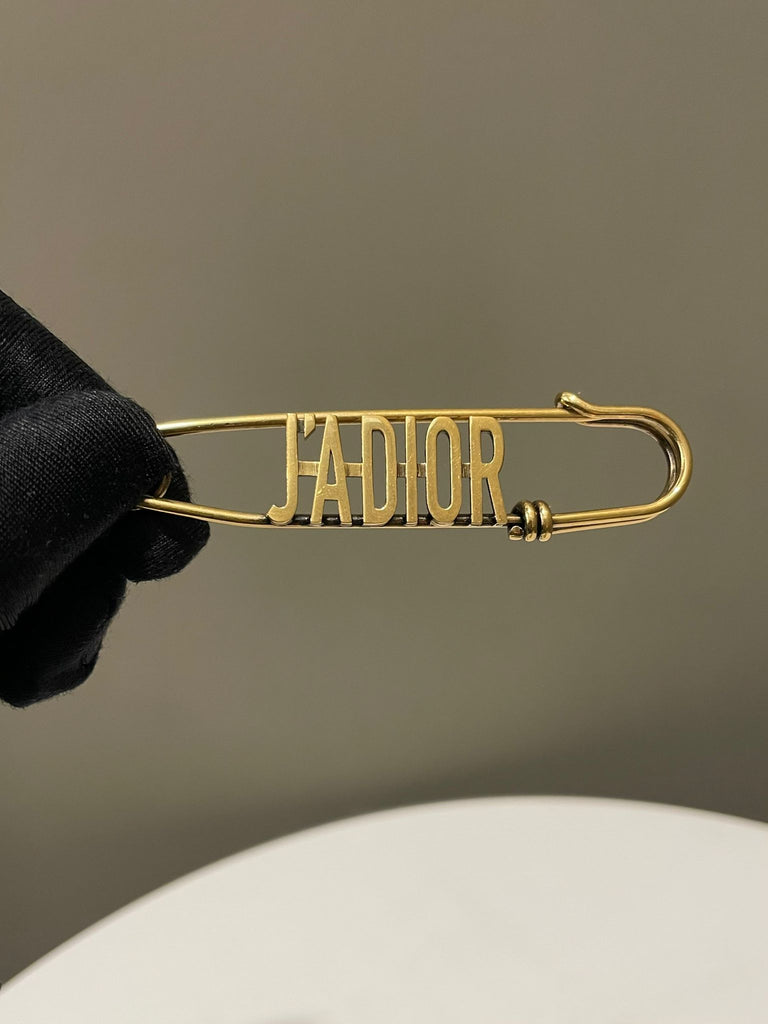 Dior J'ADIOR Logo Brooch