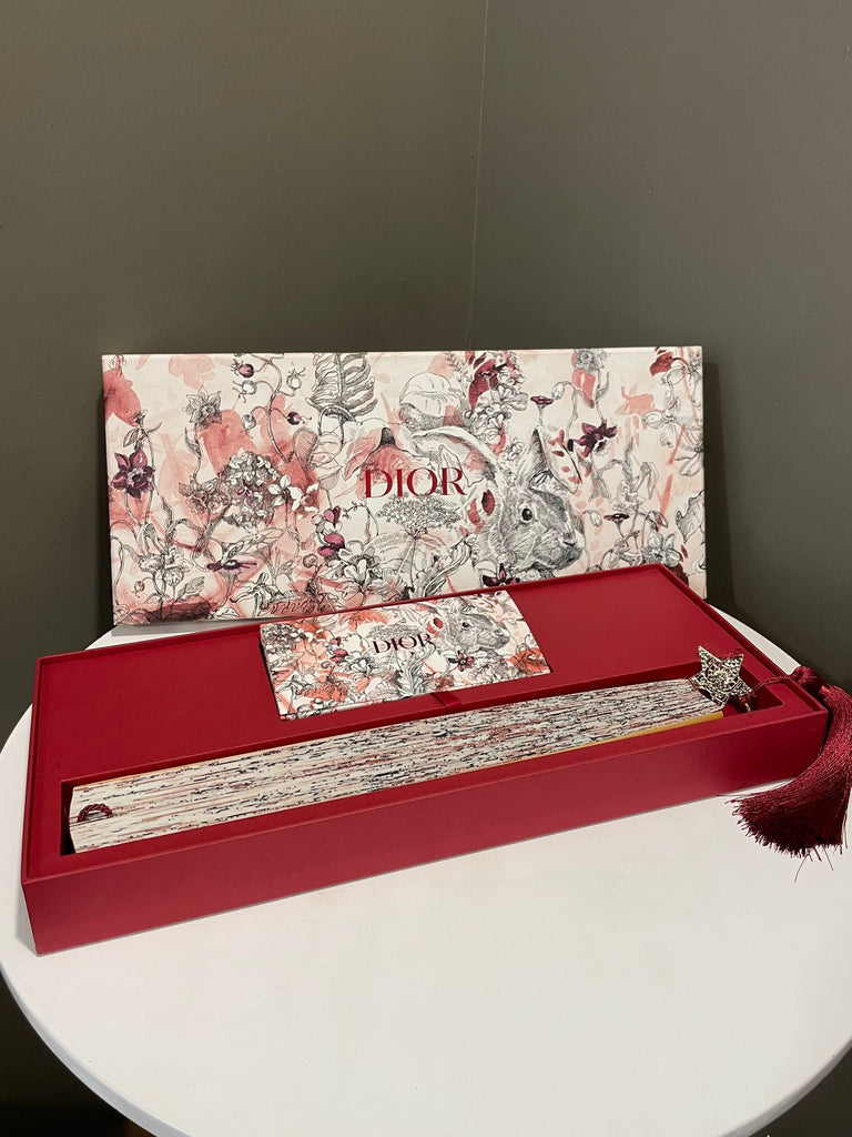 Dior Lunar VIP Fan Gift Box Red / White
