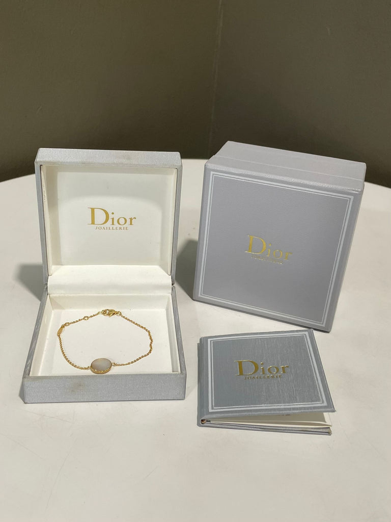 Dior Rose des Vents Bracelet 18K Yellow Gold Mother of Pearl