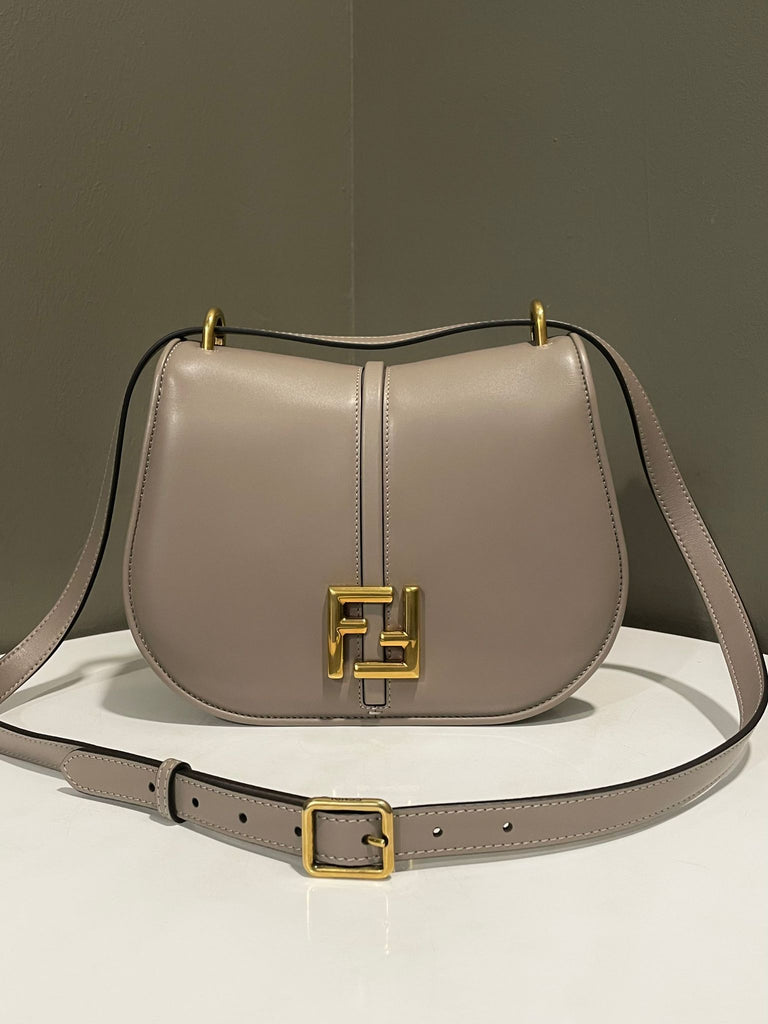 Fendi C'mon Bag Ash Grey Calfskin