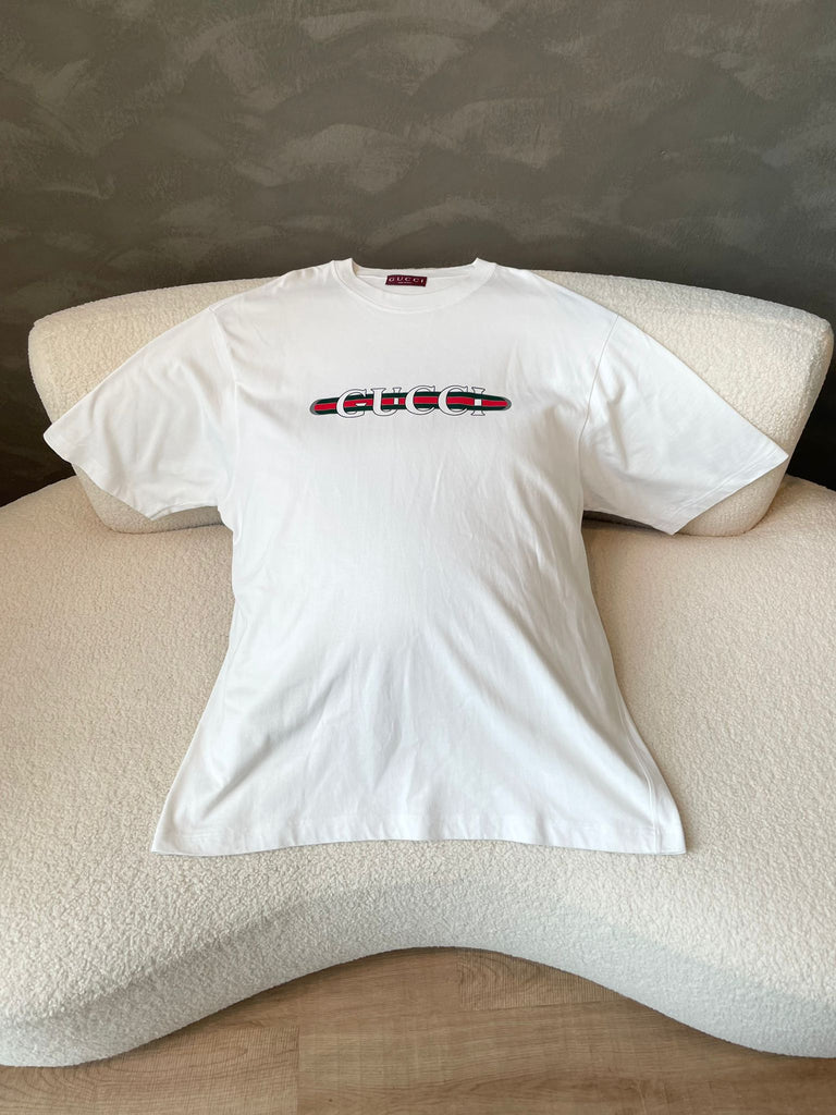 Gucci Cotton T-Shirt White 100% Cotton Size XXL