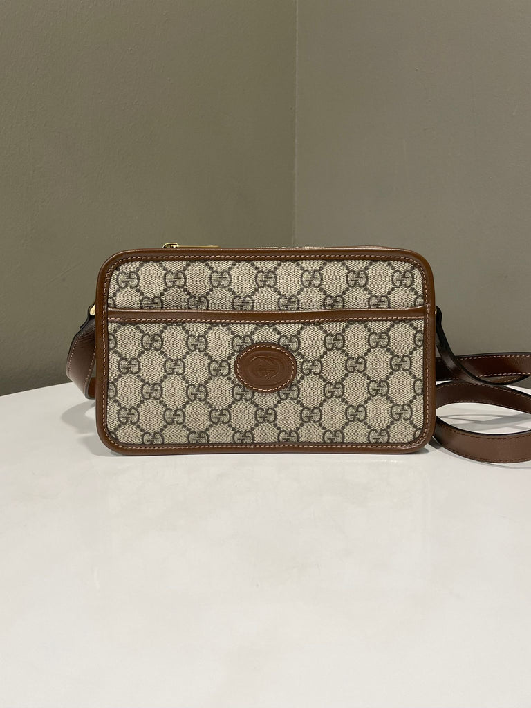 Gucci Ophidia Camera Crossbody Bag GG Monogram
