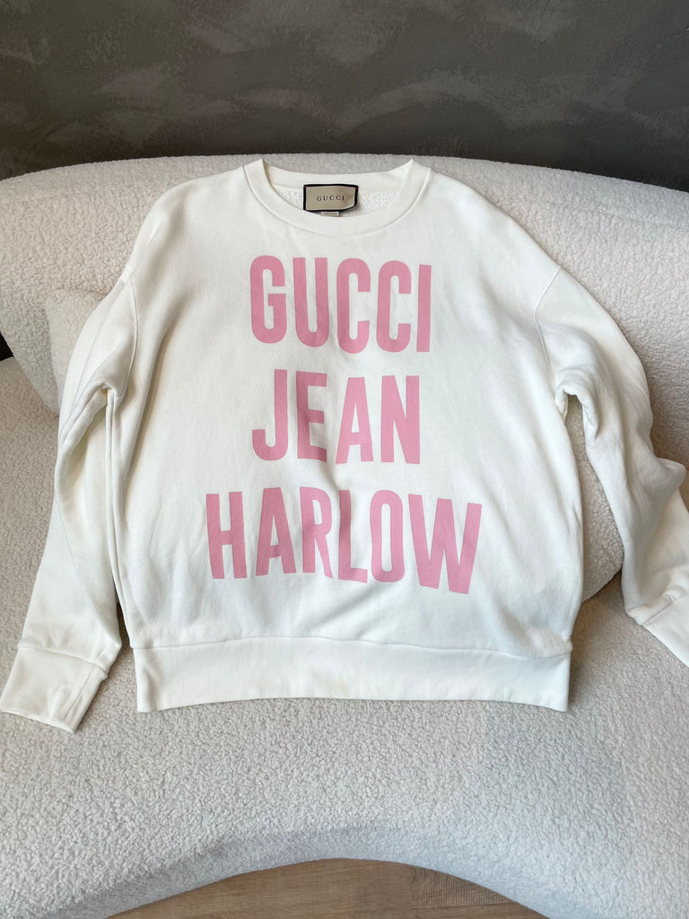 Gucci Sweatshirt Pullover White / Pink