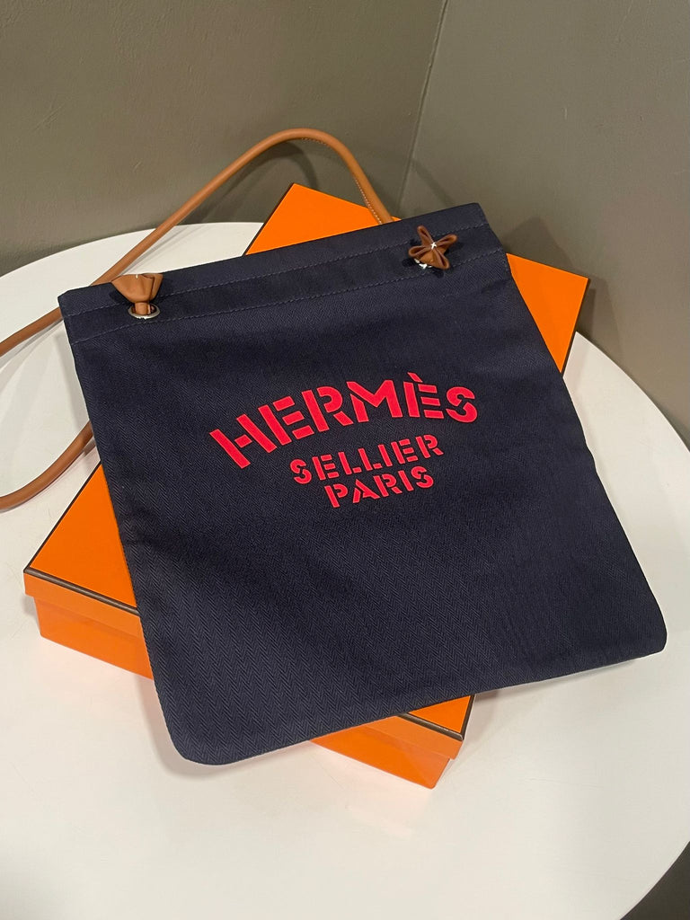 Hermes Aline Bag Bleu Indigo / Gold