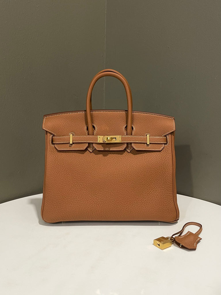 Hermes Birkin 25 Gold Togo