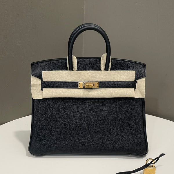Hermes Birkin 25 Black Togo