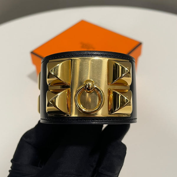 Hermes CDC Bracelet Black