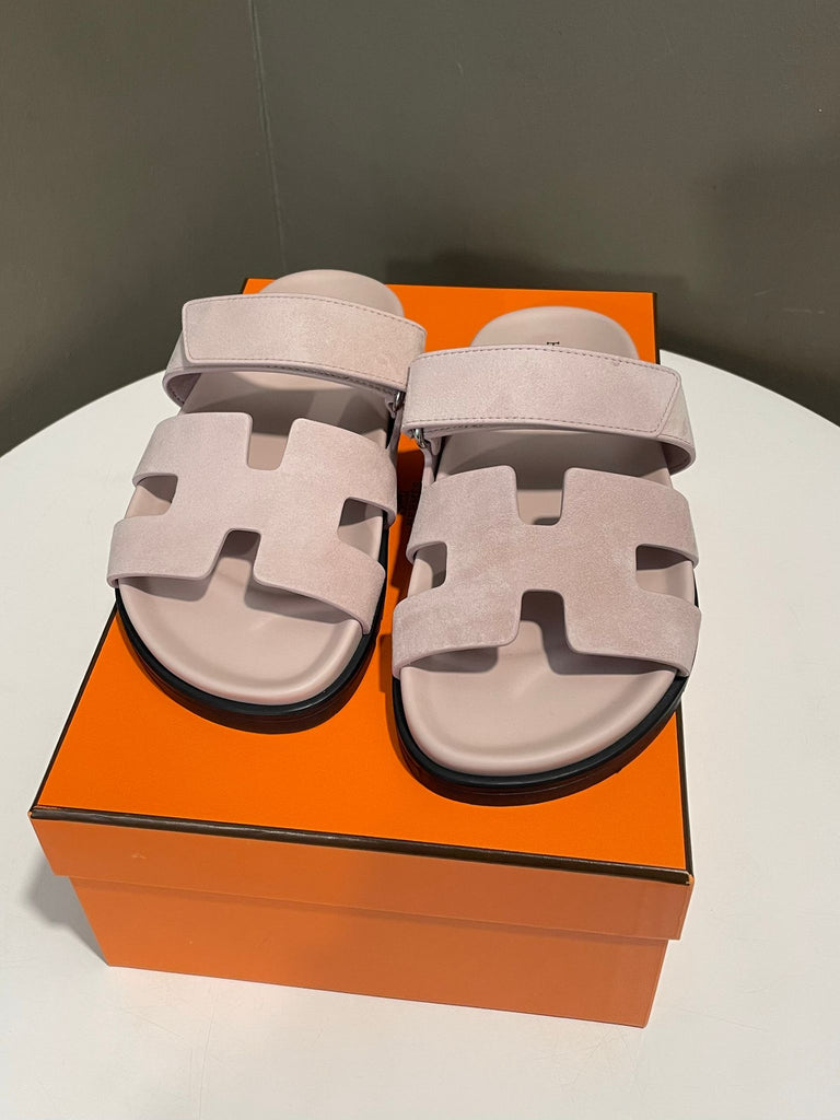 Hermes Chypre Sandal Rose Porcelaine Size 35.5