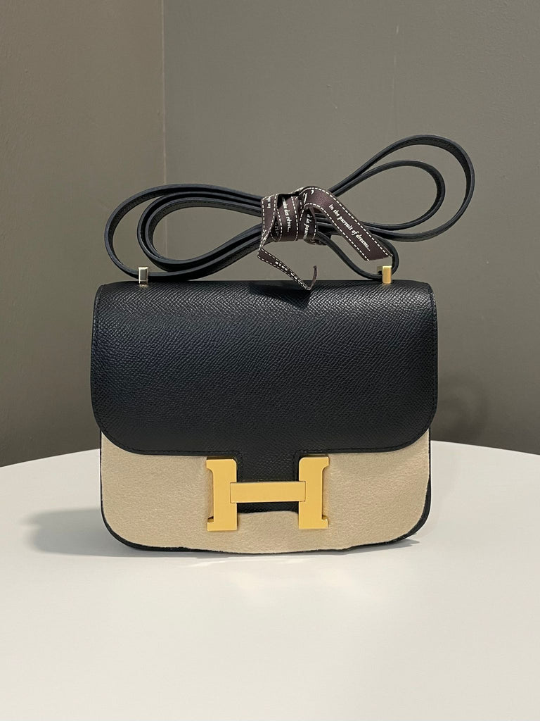 Hermes Constance 18 Black Noir Epsom