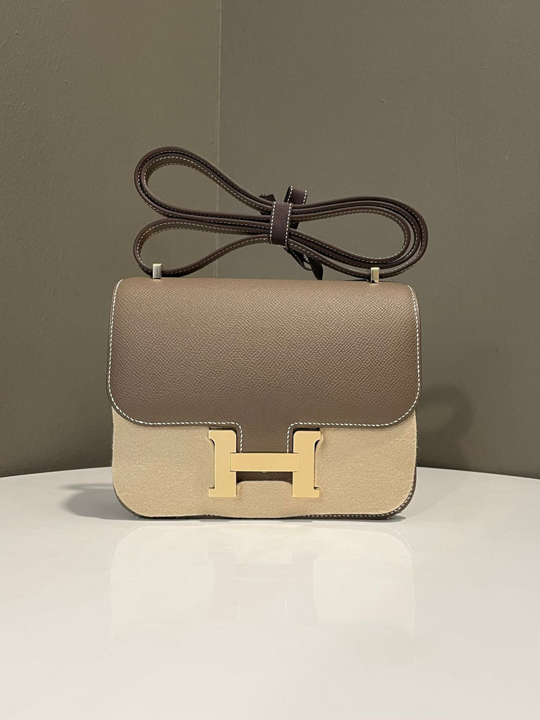 Hermes Constance Mirror 18 Etoupe Epsom