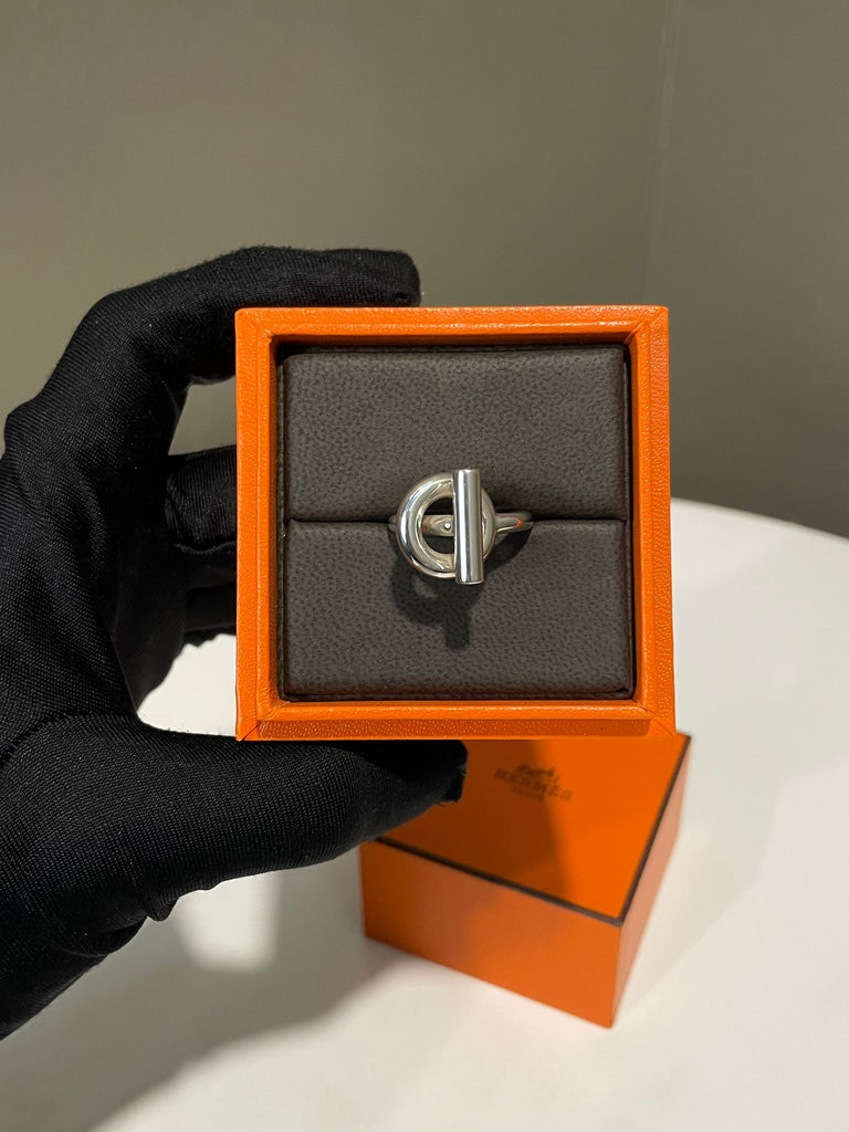 Hermes Echappee Ring 925 Sterling Silver