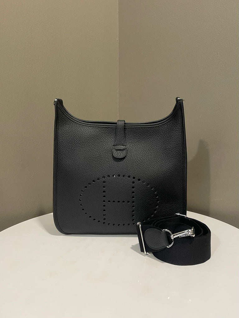 Hermes Evelyne 29 Black Clemence