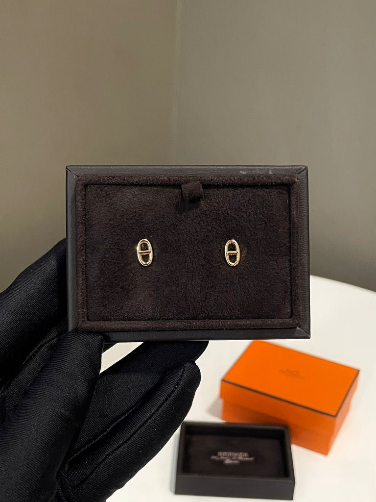 Hermes Farandole Earrings 18K Rose Gold
